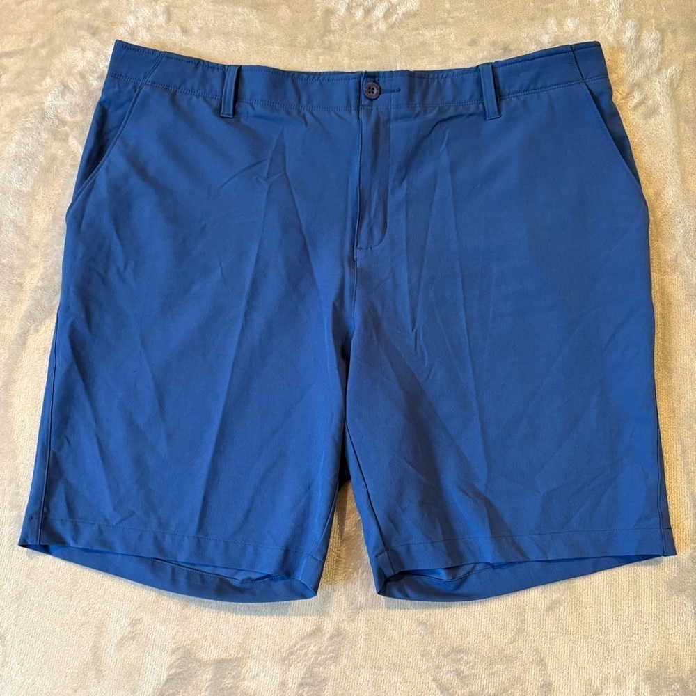Reel Legends Blue Flat Front Shorts